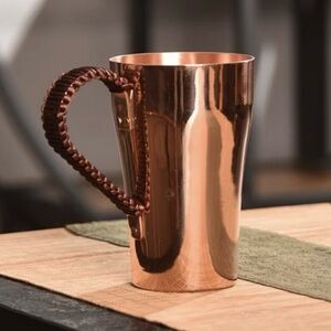 Copper Coffee Mug 13.53oz Water Mug Copper Tea Cup Multifunction Teaware Handmad